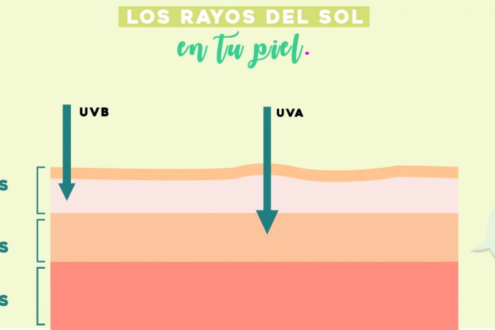 Los rayos del Sol en tu piel